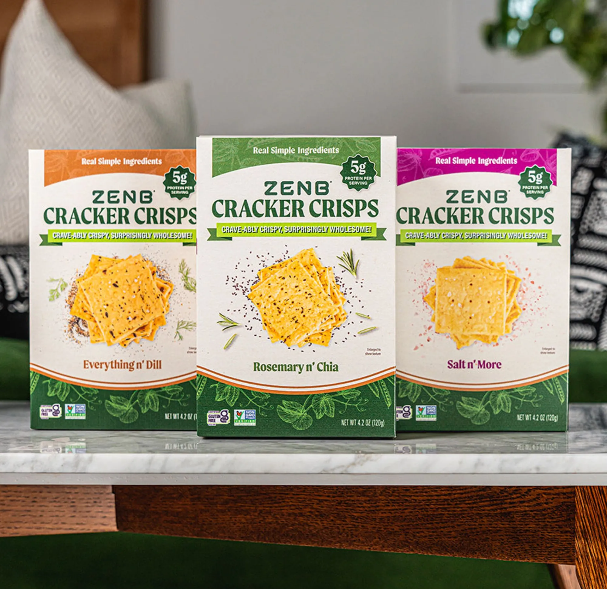 ZENB Everything N' Dill Cracker Crisps Sale