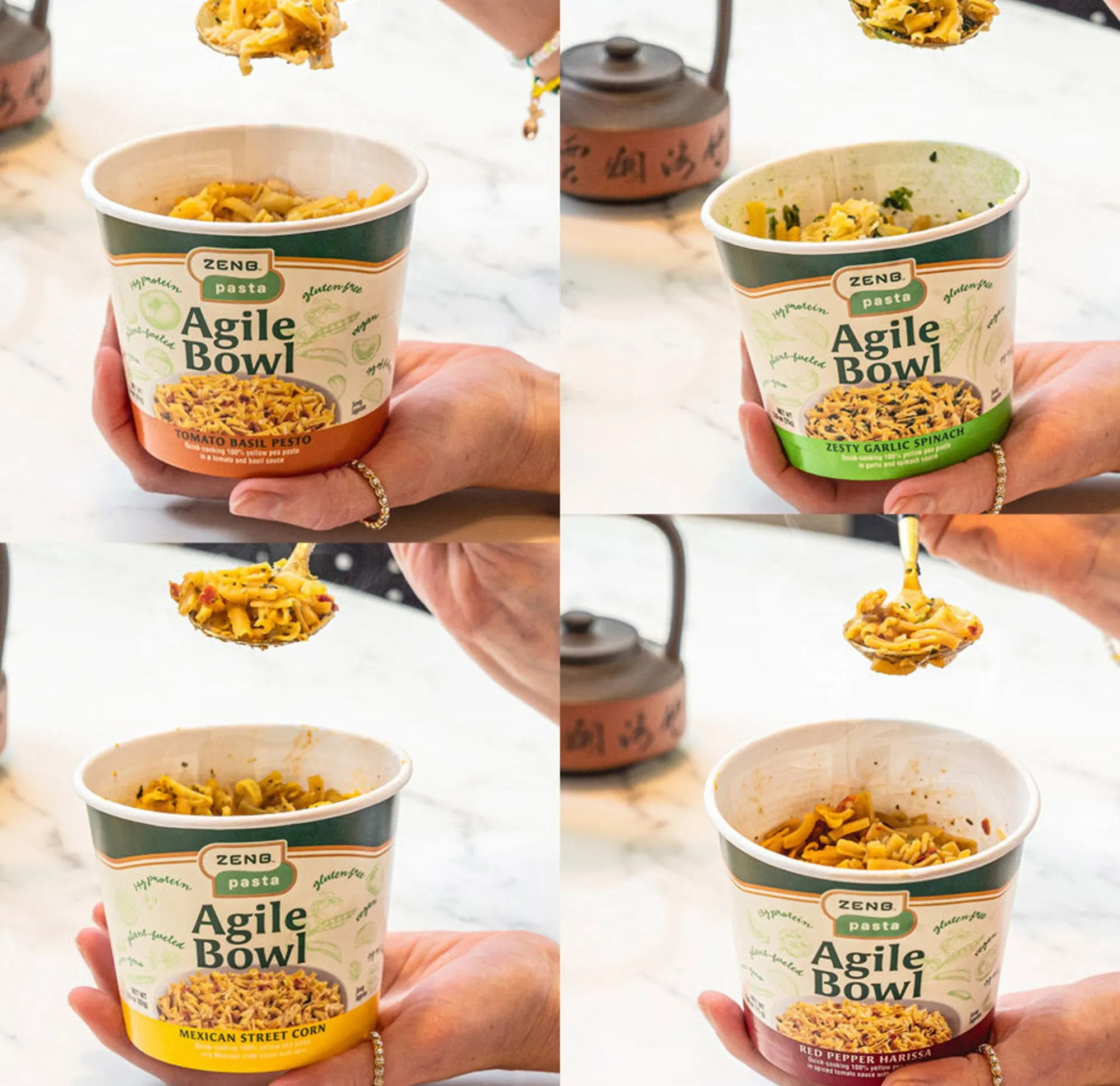 ZENB Tomato Basil Pesto Agile Bowl Hot